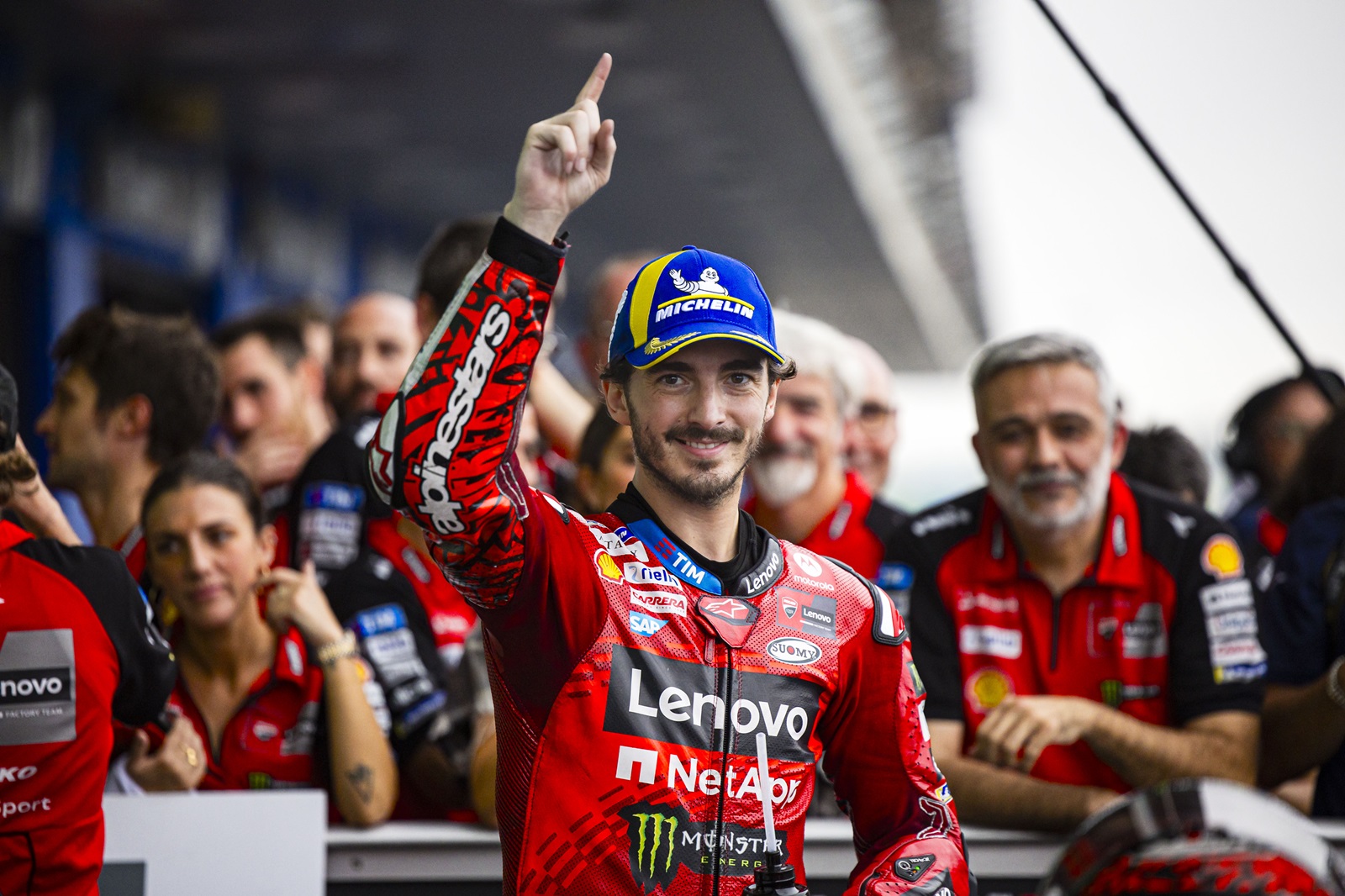 Bagnaia vê “melhor temporada” na MotoGP, mas assume: “Também a em que mais errei”