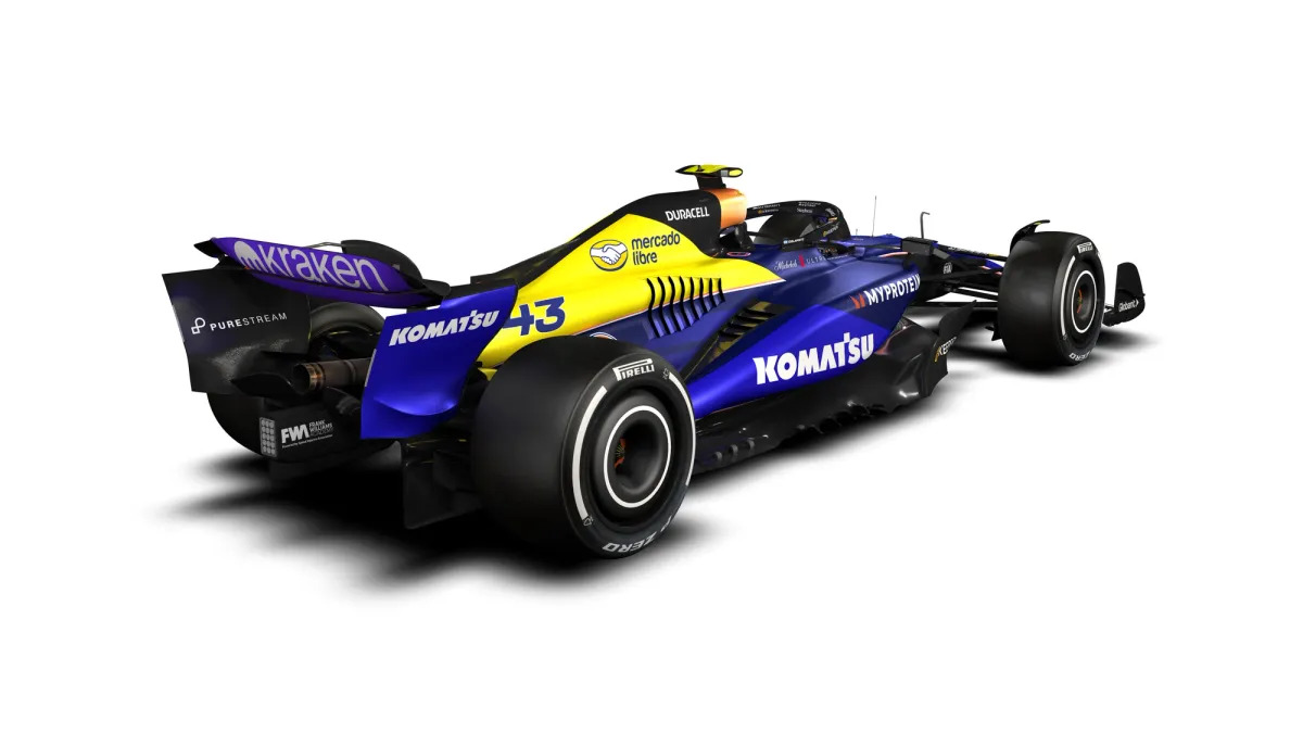 Williams regresa al amarillo tras 31 años y presenta diseño especial en México y Brasil