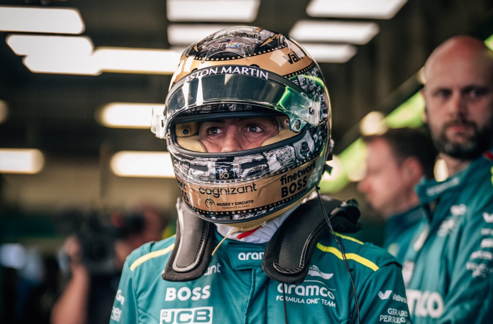 Alonso dice que no está «al 100%» y espera una carrera «difícil» para Aston Martin en México