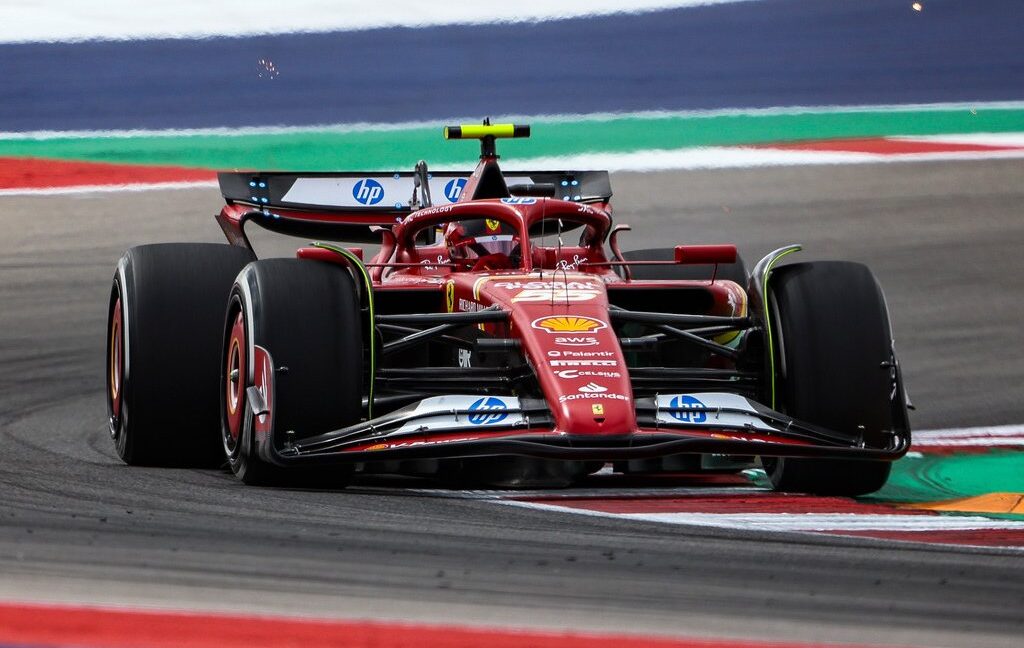 Sainz se queja de las gomas blandas, pero dice que Ferrari «maximizó» el resultado en EE.UU.