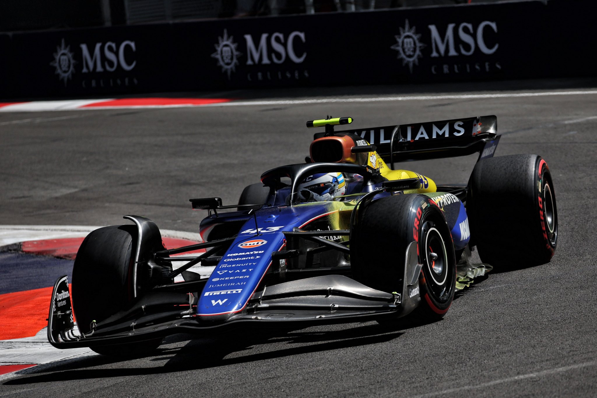 Williams destaca “fuerte” ritmo de Colapinto de cara al GP de México: “Estará apretado”
