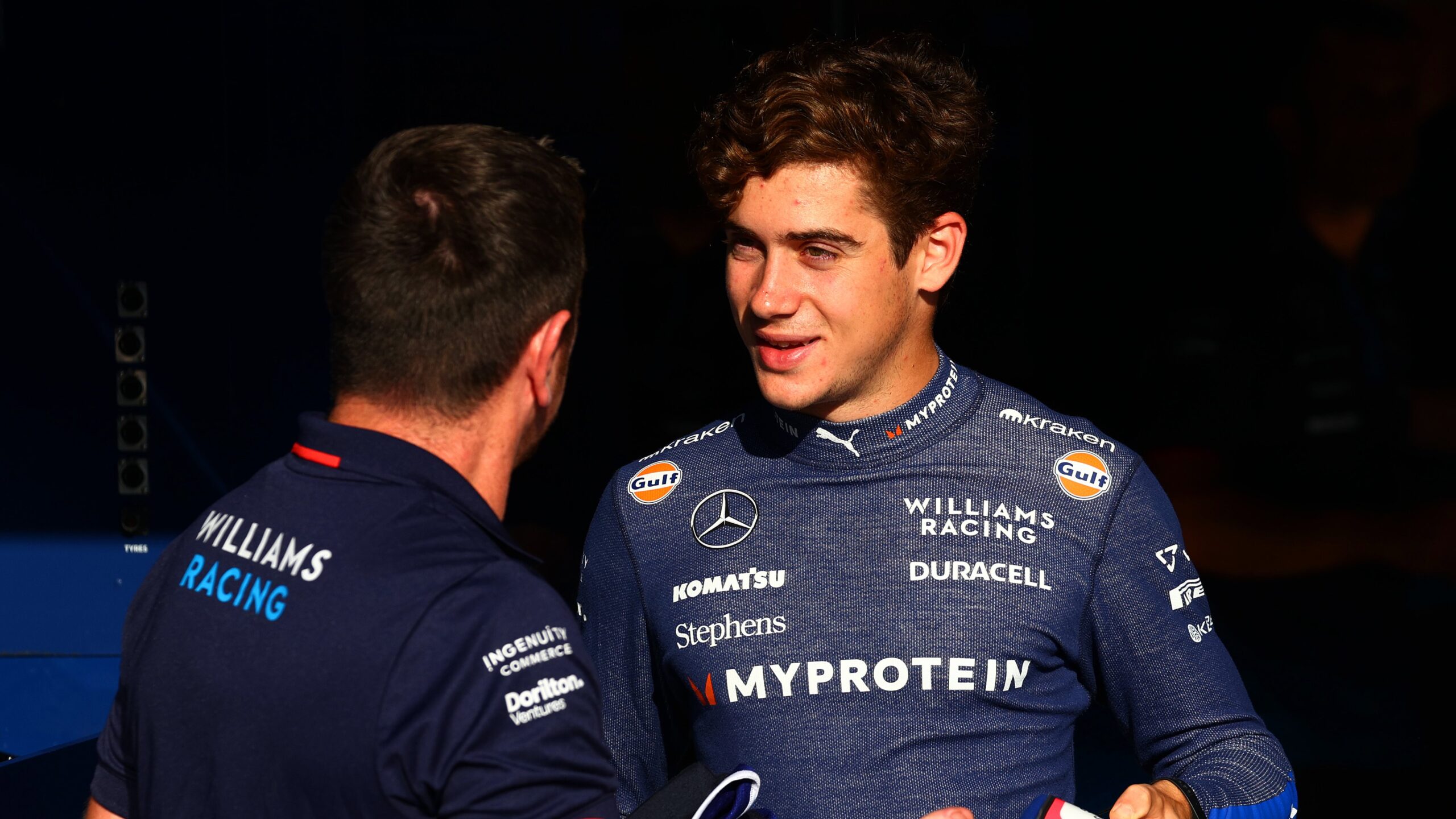 Colapinto agradece a Williams y elogia a su ingeniero: “Está en todos los detalles”