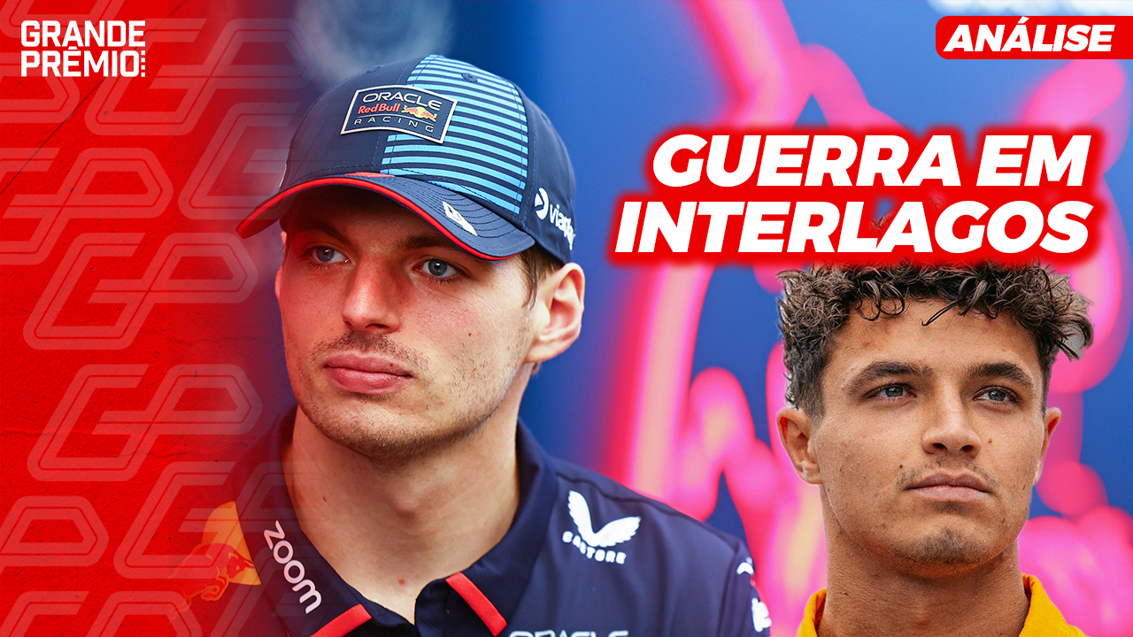 Guerra nas pistas e entrevistas: Norris e Verstappen duelam no GP de São Paulo