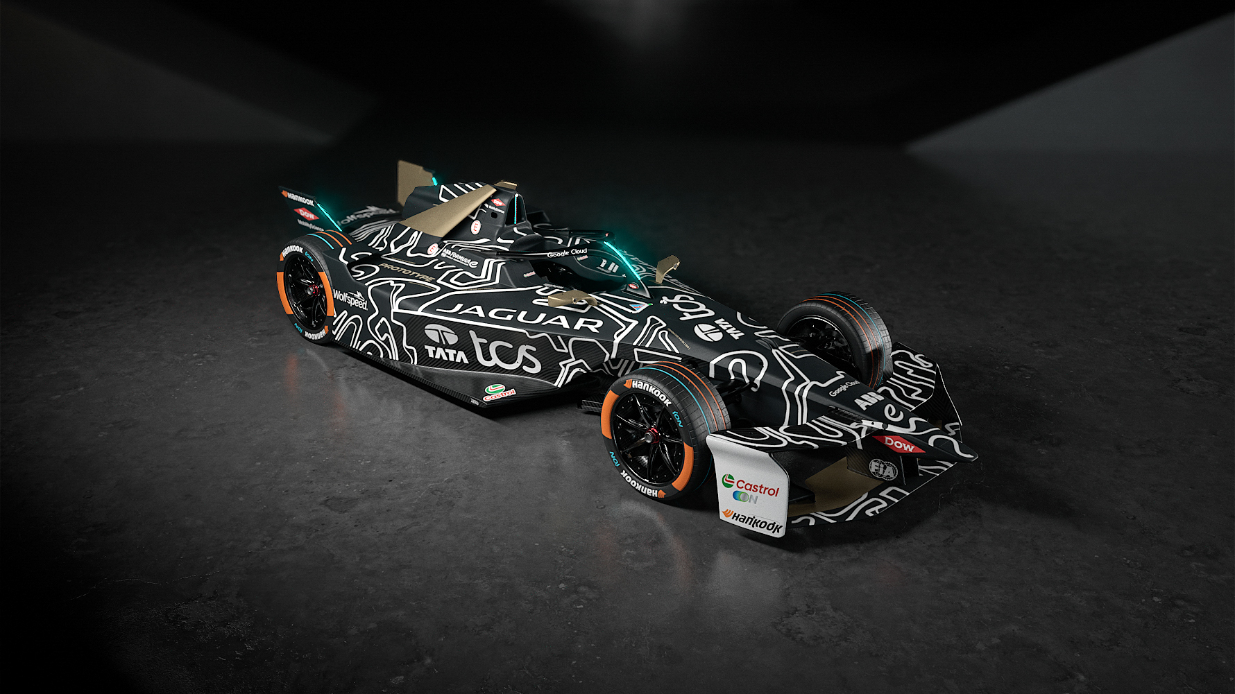 Jaguar celebra glórias do passado em pintura para pré-temporada da Fórmula E 2024/25