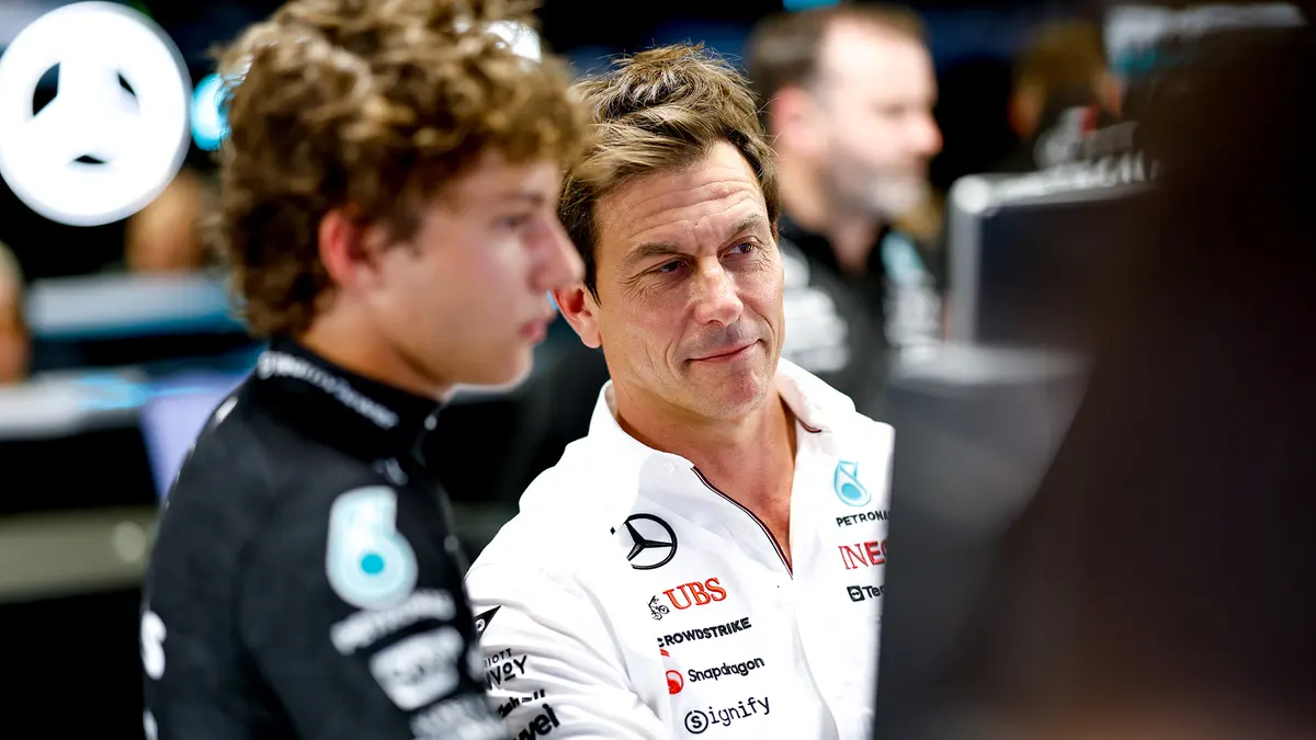 Wolff explica la llegada de Antonelli en 2025: “No lo queremos contaminado”