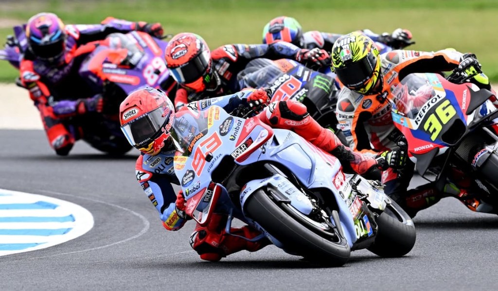 Márquez brilla y encabeza doblete de Gresini en entrenamientos de MotoGP en Australia