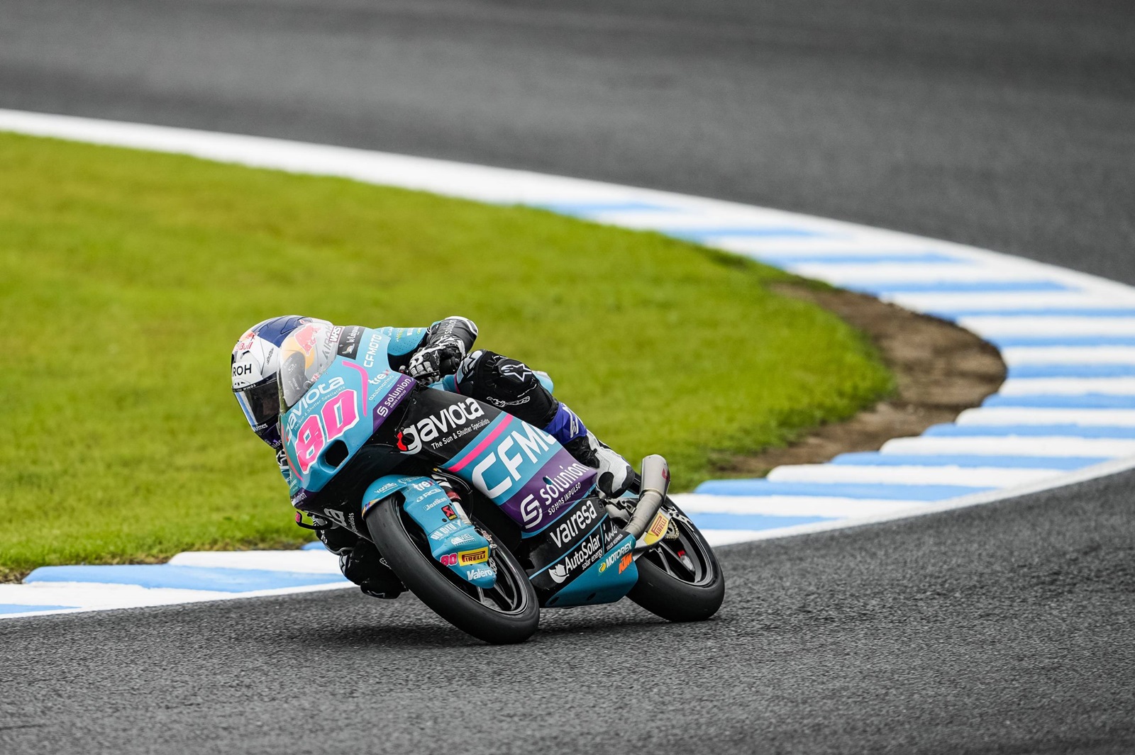 Alonso aproveita match-point no GP do Japão, vence 10ª de 2024 e é campeão da Moto3