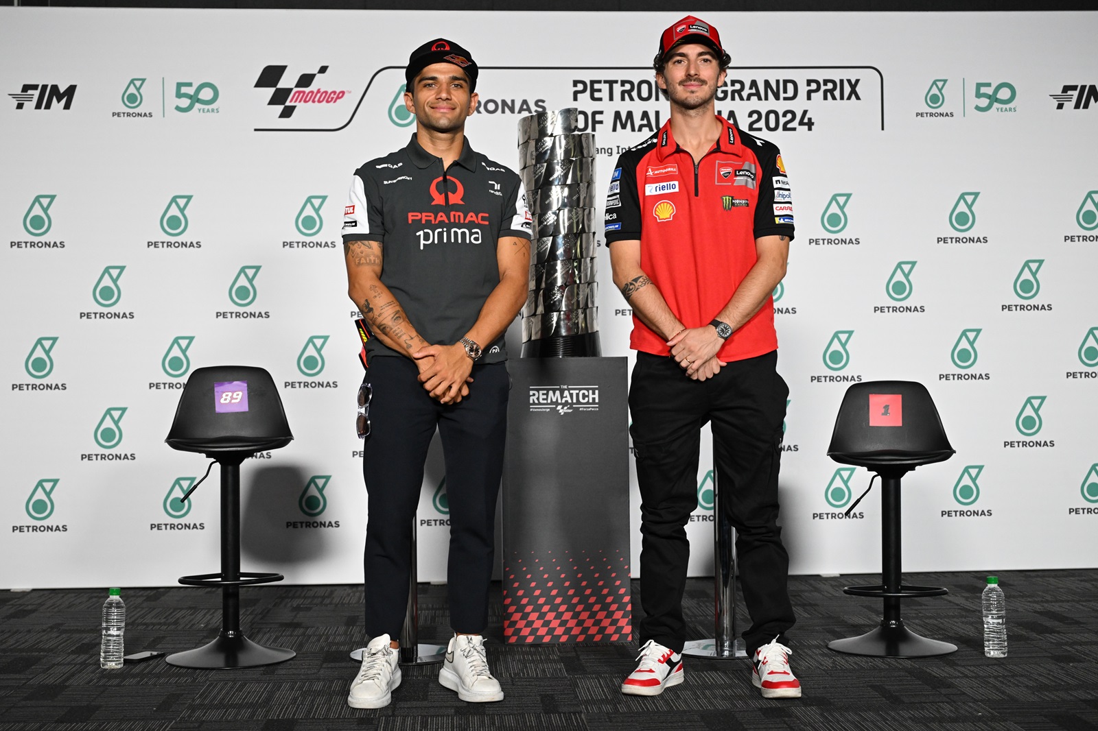 Martín vê Bagnaia em equipe “pronta para vencer” e analisa: “Lutamos contra o mundo”