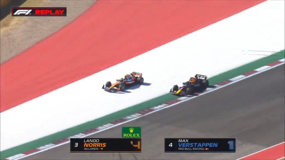 McLaren insiste que Verstappen “jogou Norris para fora” nos EUA: “Quantas vezes já fez isso?”