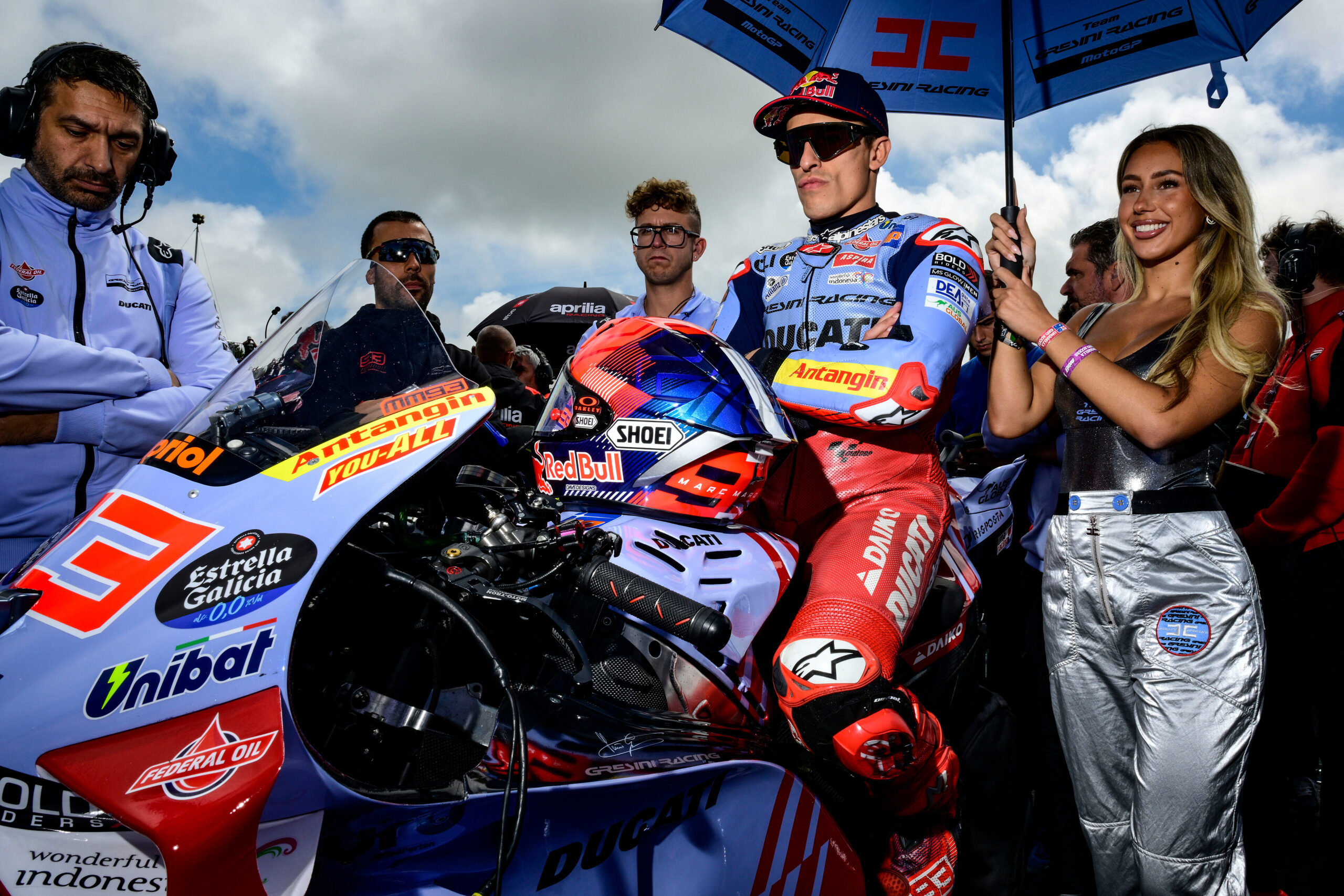 Marc Márquez evita polémica y niega influir en la lucha por el título del MotoGP 2024