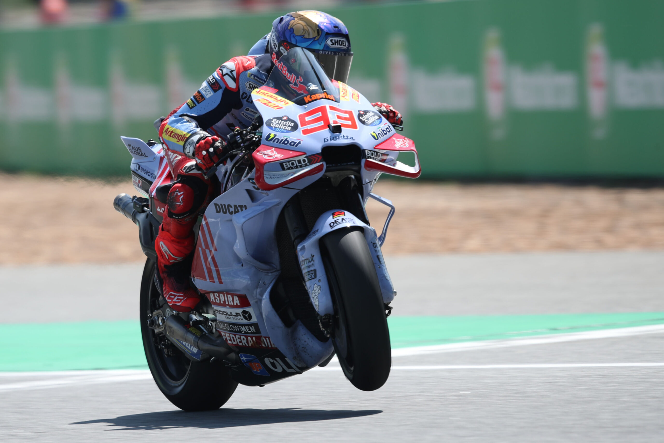 Marc Márquez lembra renúncia com ida à Gresini: “Sem grana, mas acelerando fundo”