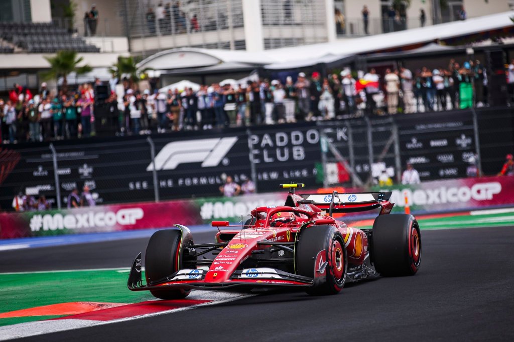 Sainz domina y marca la pole del GP de Ciudad de México; Colapinto es 16° y Pérez, 18°