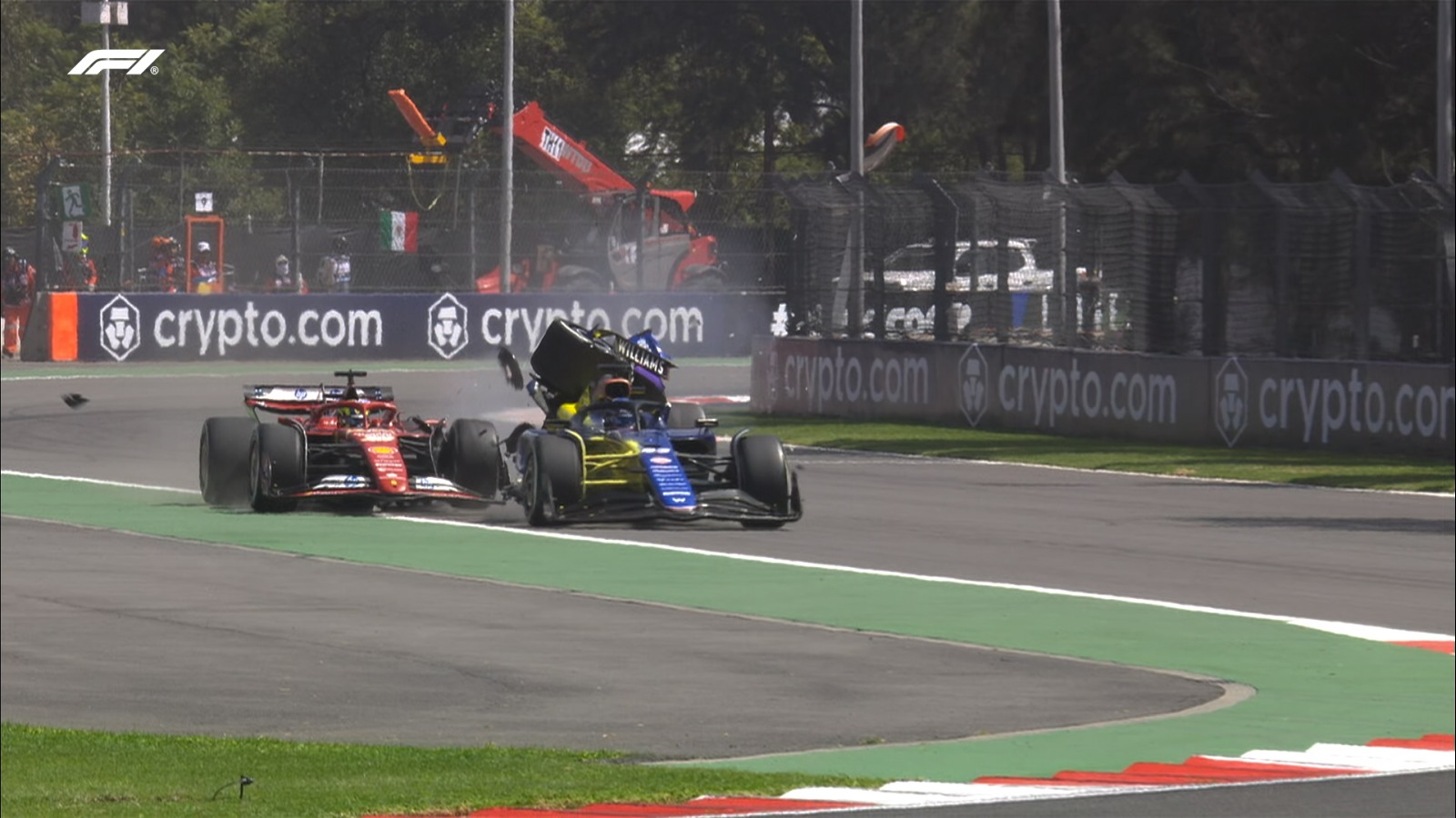 Albon se vê inocente e livra Bearman por batida no México: “Incidente de corrida”
