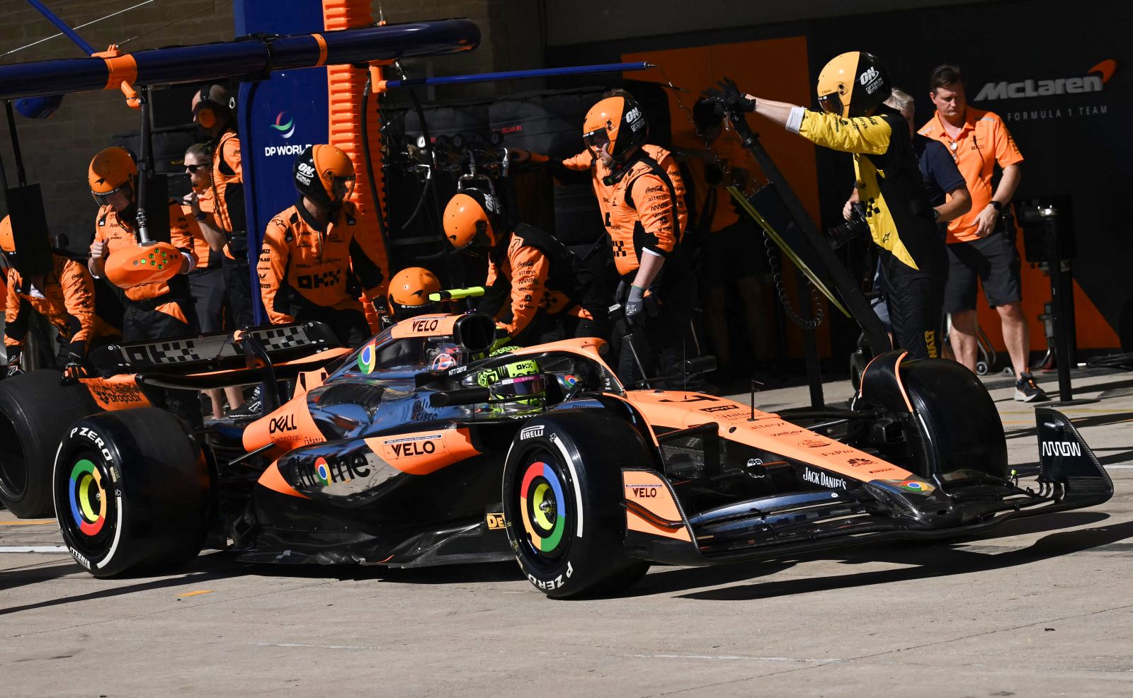 Norris passa Hamilton nos EUA e vira maior pontuador da história da McLaren na F1