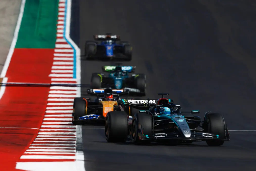 El GP de EE.UU. de 2024 ve reducido el número de adelantamientos respecto a F1 2023