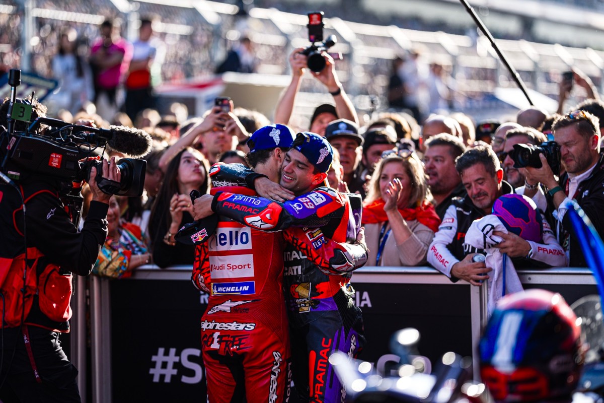 Bagnaia elogia “grande piloto” Martín e agradece: “Fez com que aprendesse”