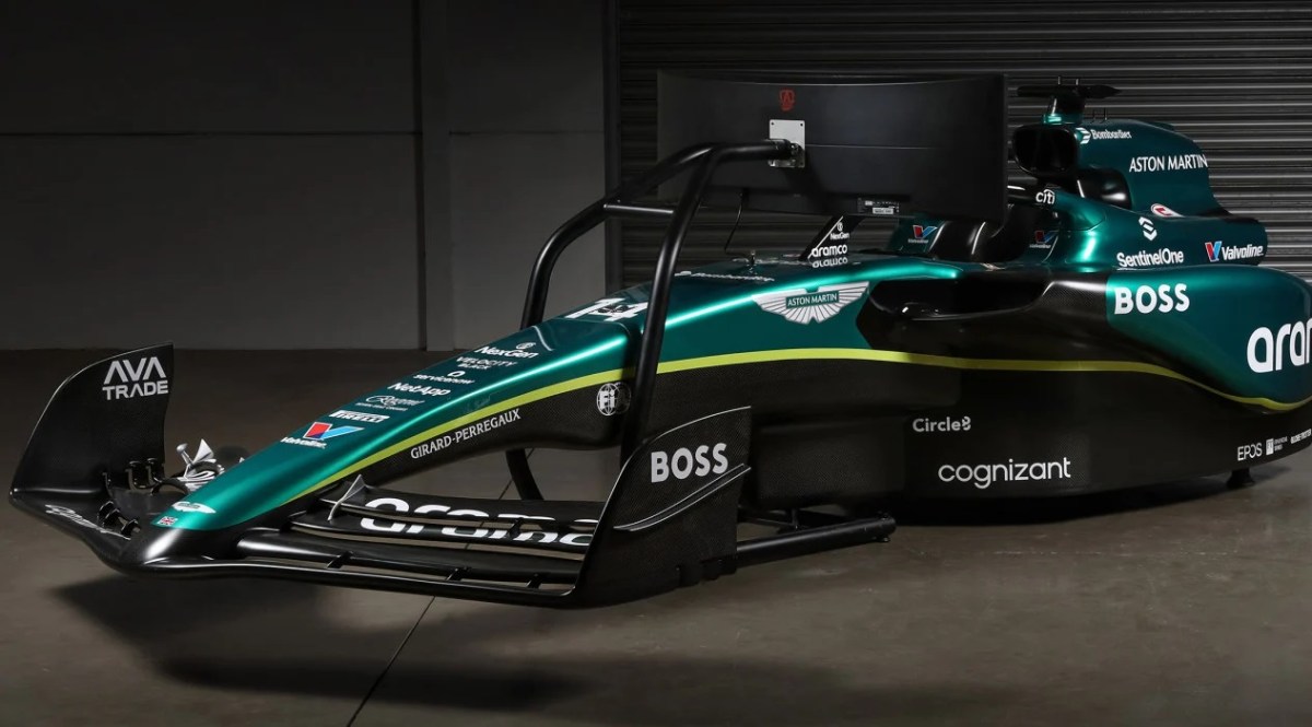 Aston Martin lança simulador oficial para jogos de corrida inspirado em Alonso