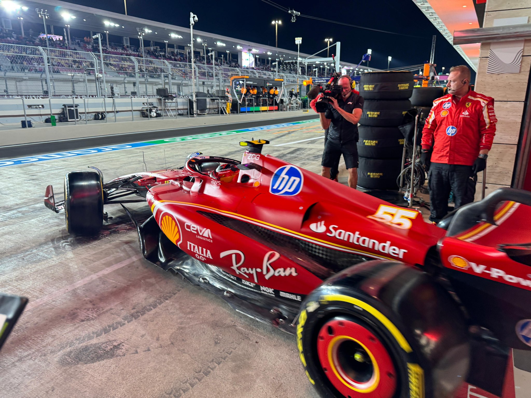 Ferrari se sorprende por subviraje en la clasificación corta de Qatar: «Enorme impacto»