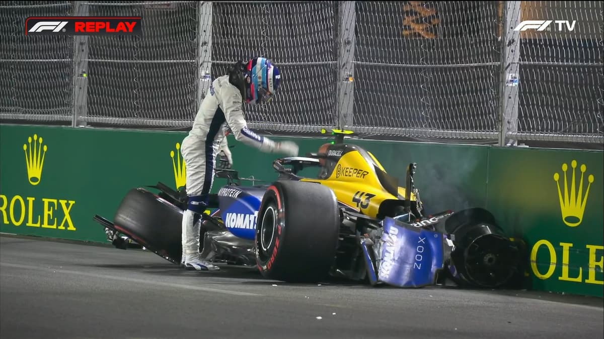 Williams trabaja para reparar el auto de Colapinto y asegura: “La salud es prioridad”