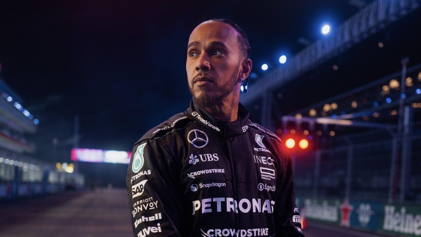 Hamilton celebra dominio del viernes en Las Vegas: «1ª vez que tuve un día así en el año»
