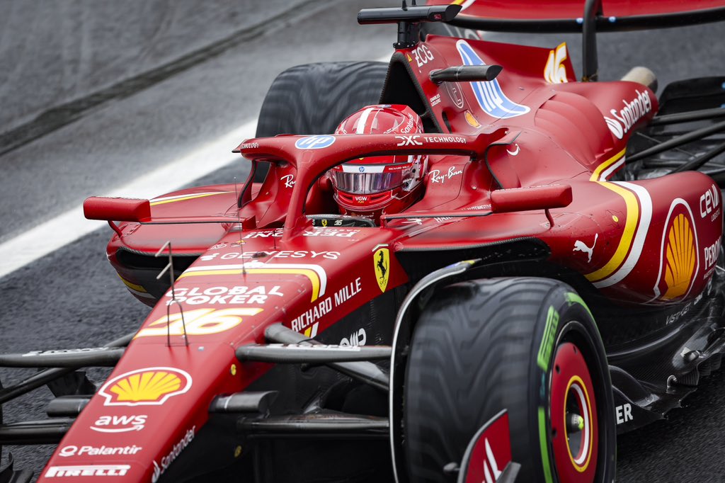 Leclerc asume «parte de la culpa» por la falta de ritmo de Ferrari en el GP de São Paulo