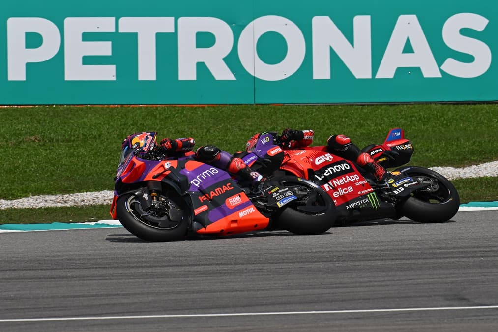 Dall’Igna dice que Bagnaia y Martín «honraron al Mundial» con un «duelo apasionante»