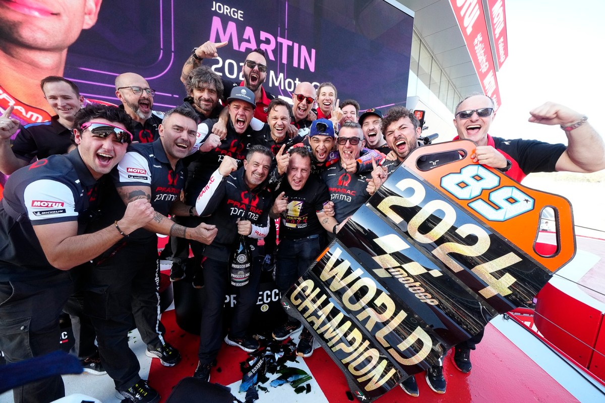 Pramac compara Martín e Bagnaia a Federer e Nadal: “Amigos e incríveis talentos”