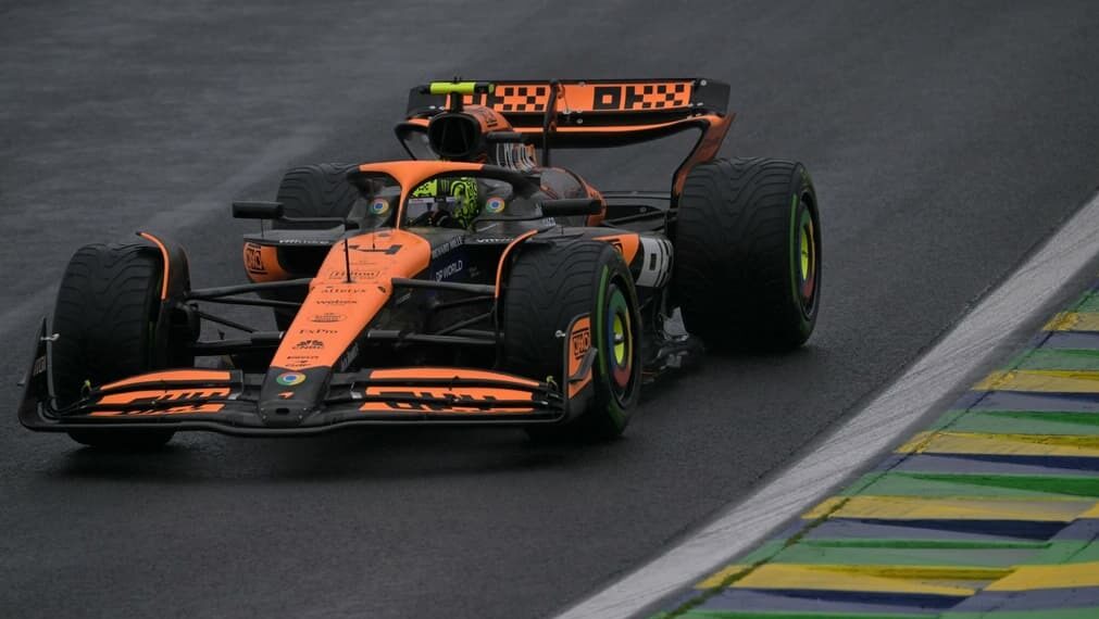 Norris se sorprende con la pole en São Paulo, y dice: «Espero que podamos correr»