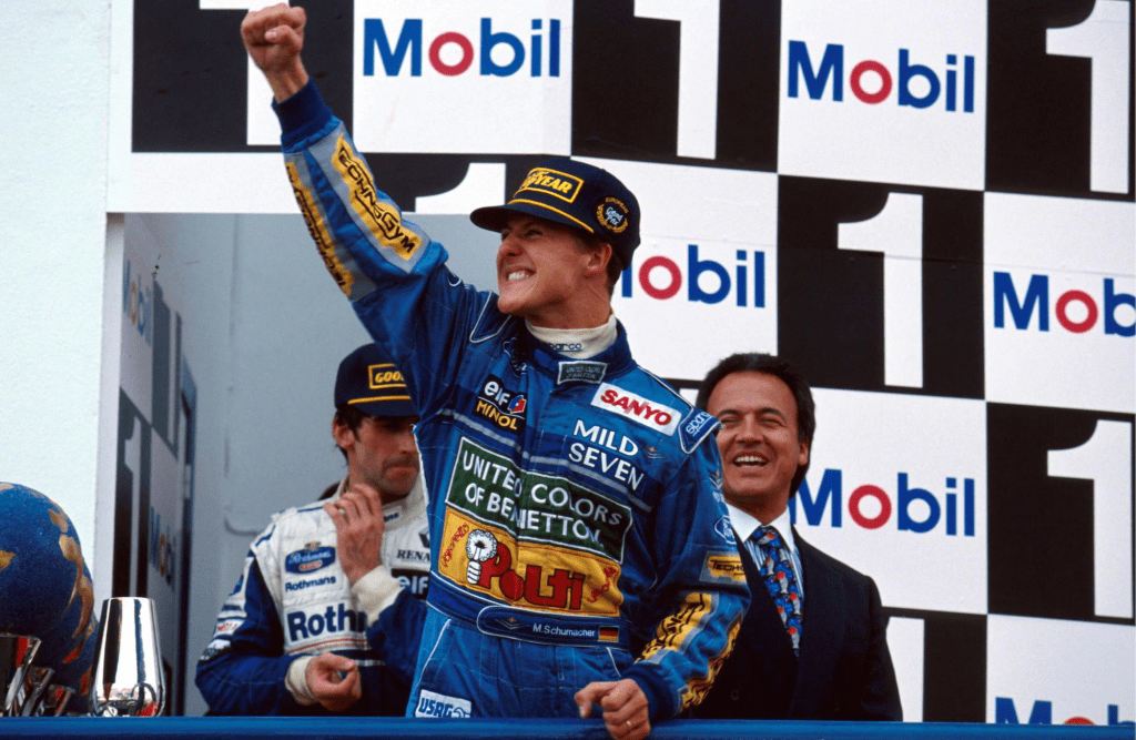 Viejo Taller: Schumacher logra 1º título en F1 tras toque con Hill en Australia; Mansell vence