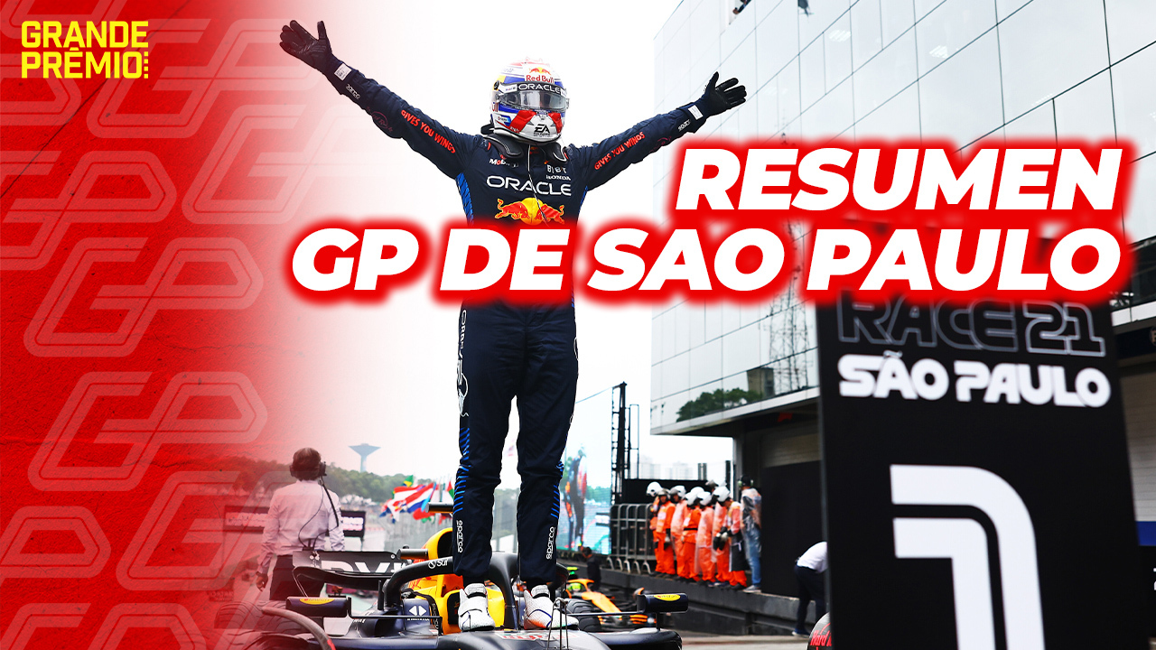 Verstappen gana a lo campeón y acaricia su cuarto título frente a Norris en Sao Paulo