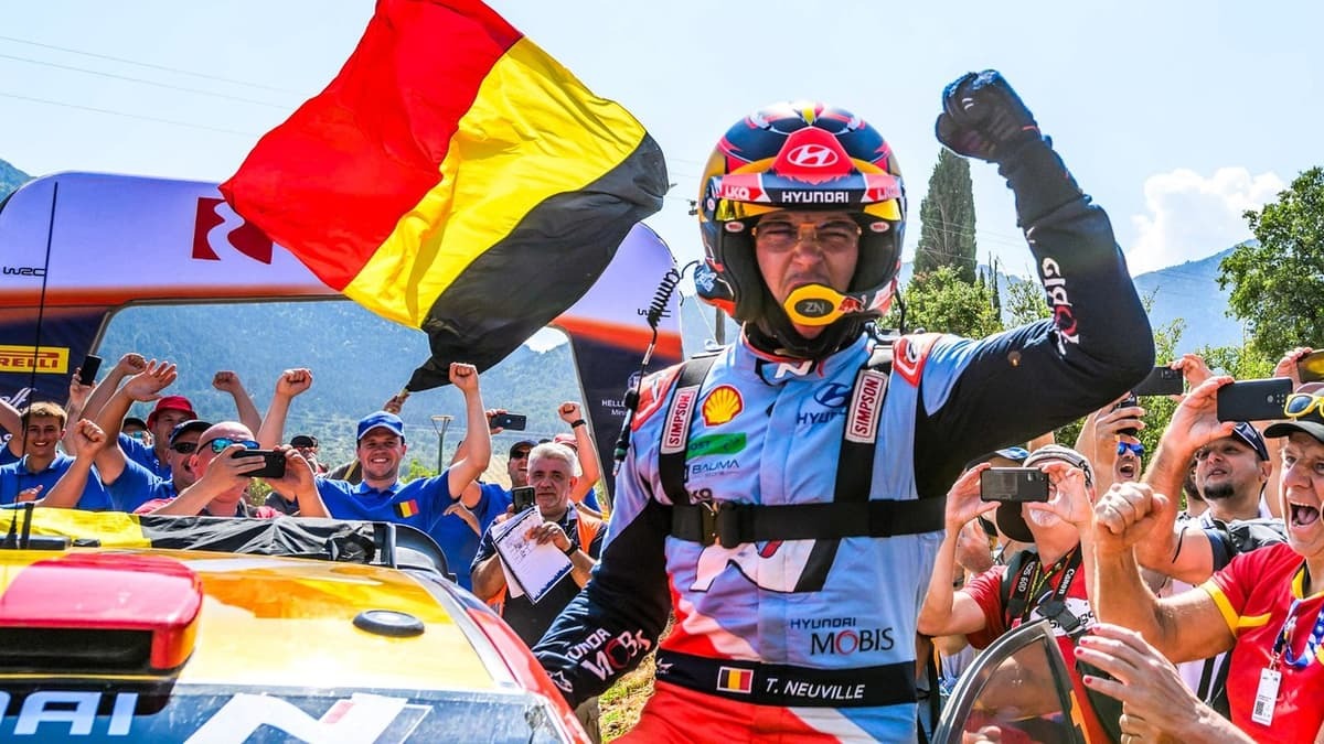 Neuville conquista el título del WRC tras accidente de Tänak en el Rally de Japón