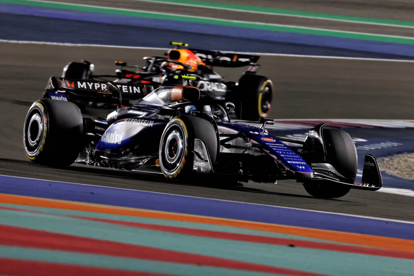 Williams lamenta doble caída en Q1 y espera una “larga y complicada carrera” en Qatar