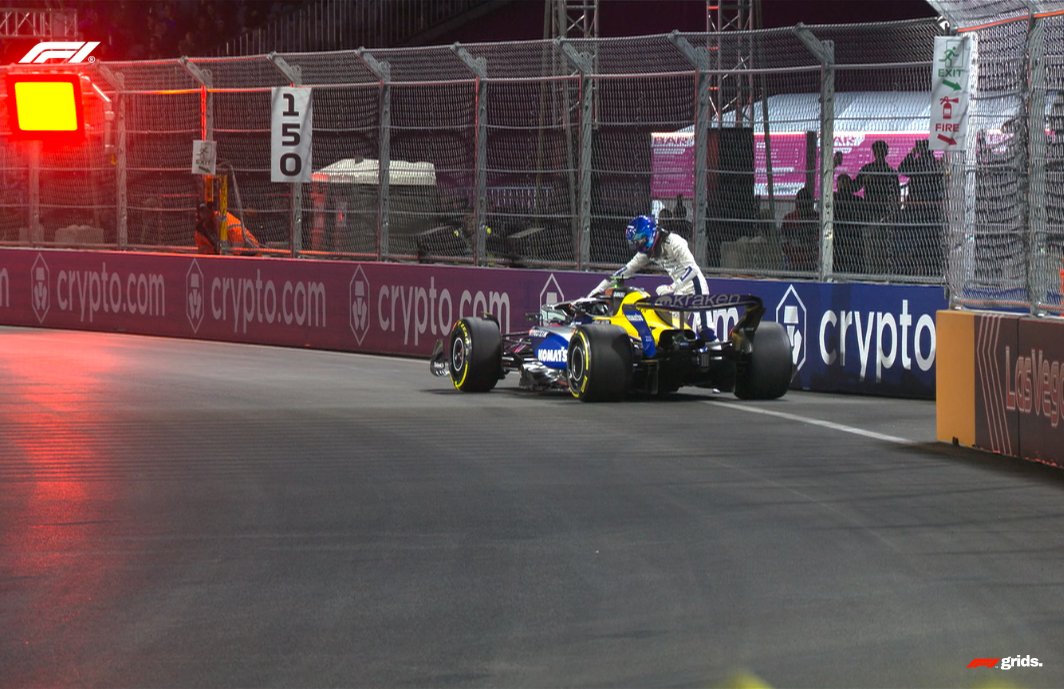 Albon lamenta falta de voltas e mantém fé que Williams consertará problemas em Las Vegas