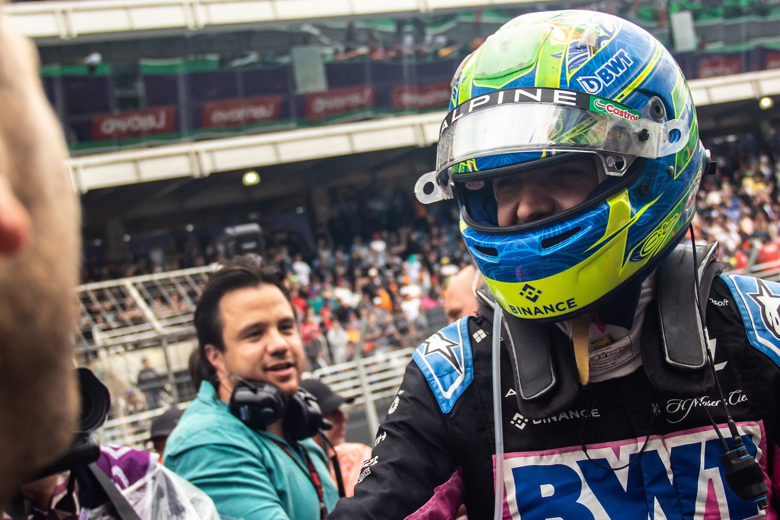 Ocon destaca “dia incrível” em Interlagos e diz que ficou “impressionado” com Verstappen