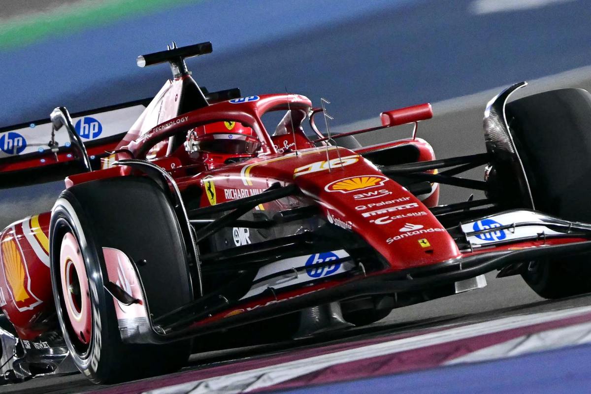 Leclerc vê Ferrari “de volta à realidade” no Catar: “Não estamos na melhor posição”