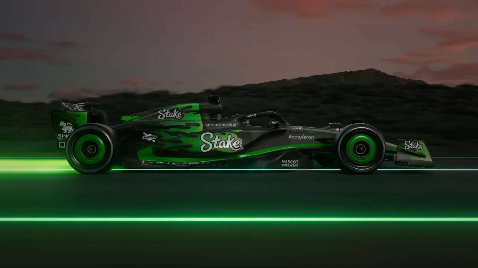 Sauber aposta em chamas verdes e lança pintura especial para GP de Las Vegas