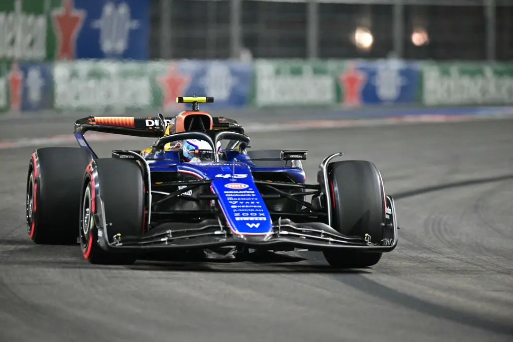 Colapinto recibe el alta médica y largará el GP de Las Vegas desde la calle de boxes