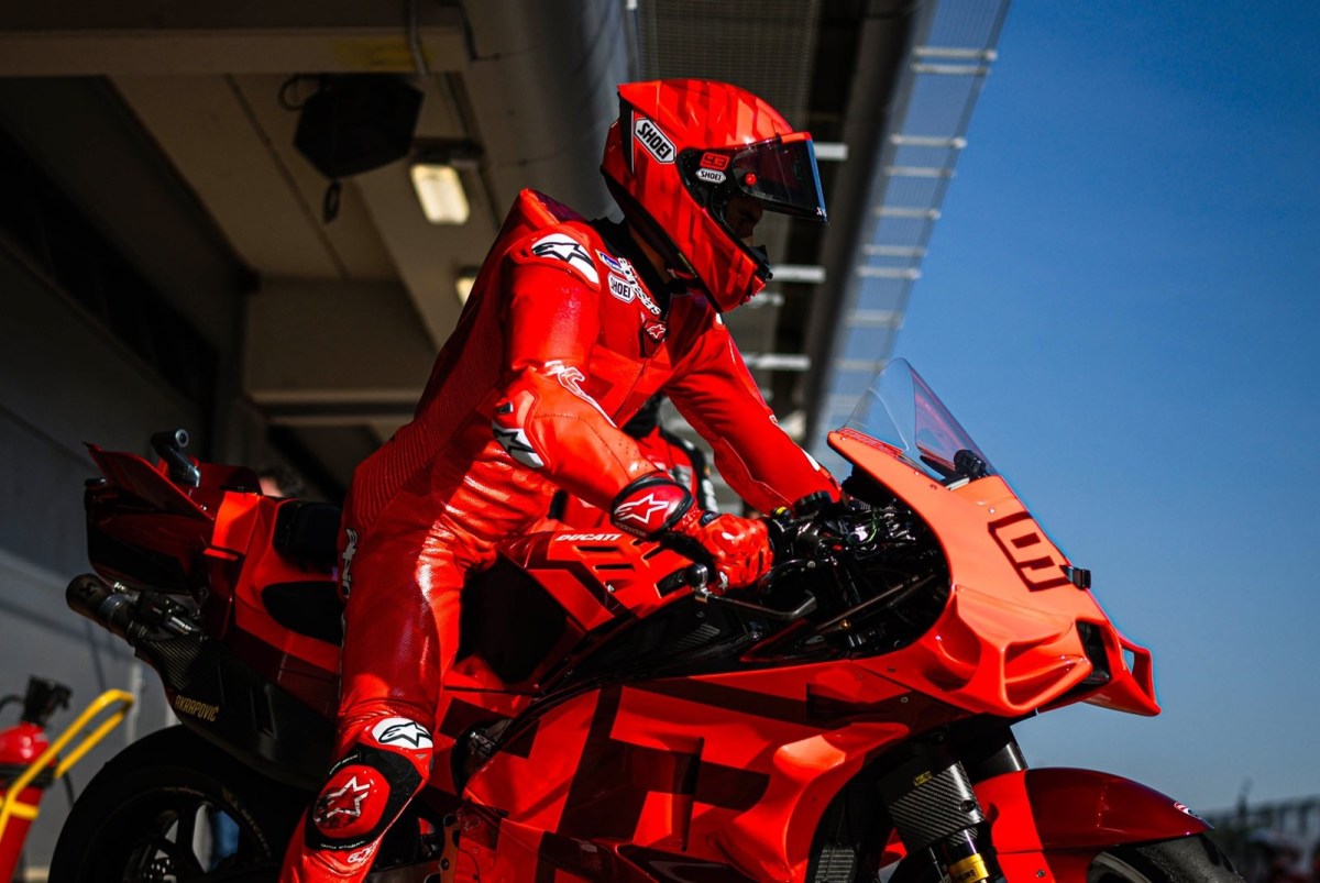 Marc Márquez cita status e assume que é Bagnaia quem “dá as cartas” na Ducati