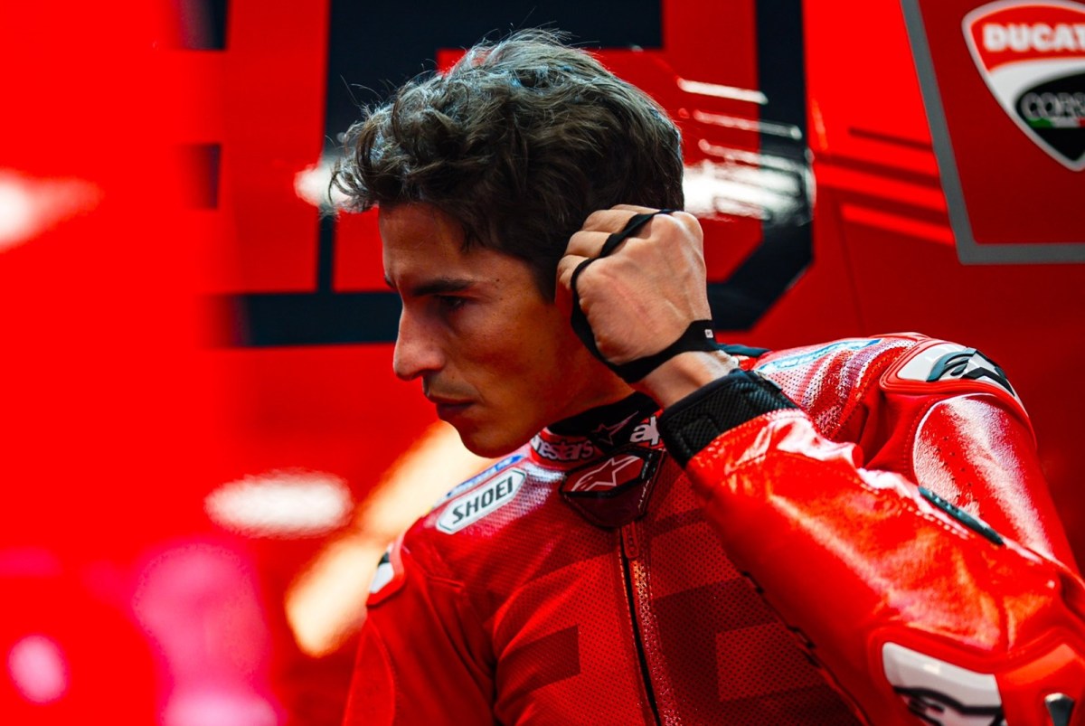 Marc Márquez vê “bom trabalho” em teste com Ducati, mas pontua: “Preciso achar o limite”