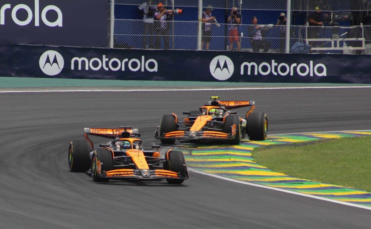 McLaren diz que “queria promover troca antes”, mas vibra com 1-2 na sprint no Brasil