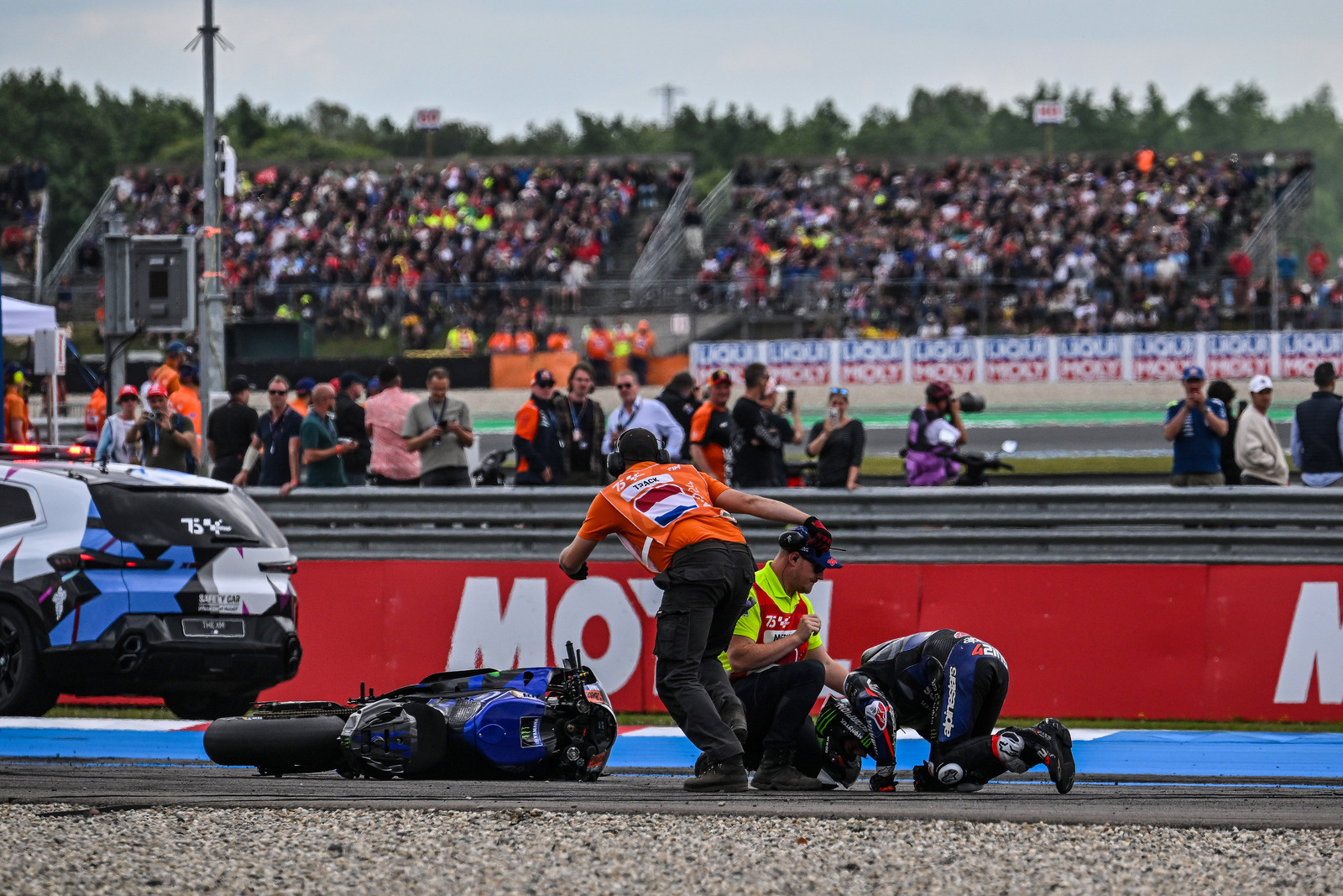 Yamaha defende e diz que Rins “nunca esteve em condições” durante MotoGP 2024