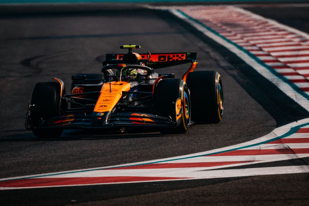 Norris lidera 1-2 de McLaren en segunda práctica del GP de Abu Dhabi; Colapinto es 20°