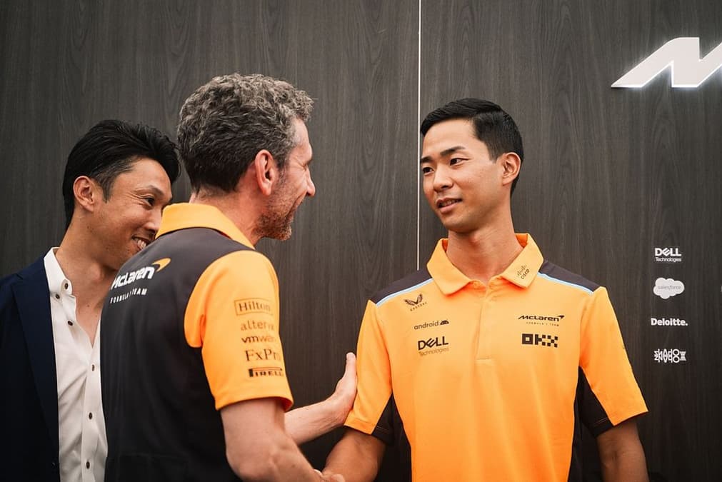 McLaren elige a Hirakawa para la FP1 en Abu Dhabi y pone a O’Ward en test de novatos