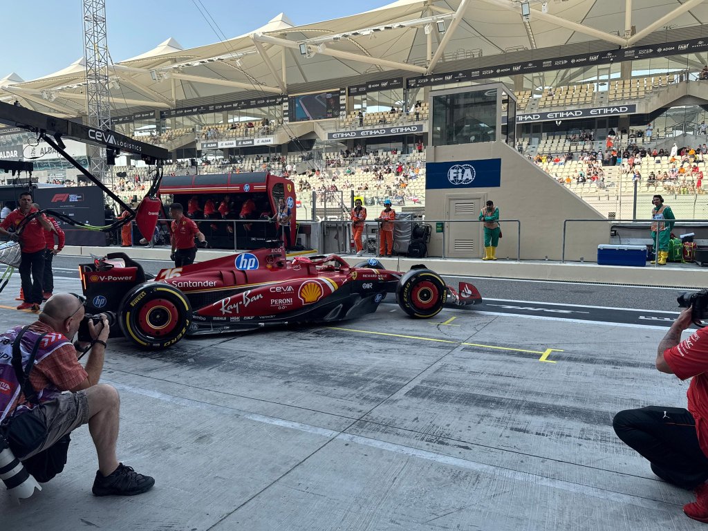 Ferrari cambia batería y Leclerc pierde 10 puestos en la parrilla del GP de Abu Dhabi