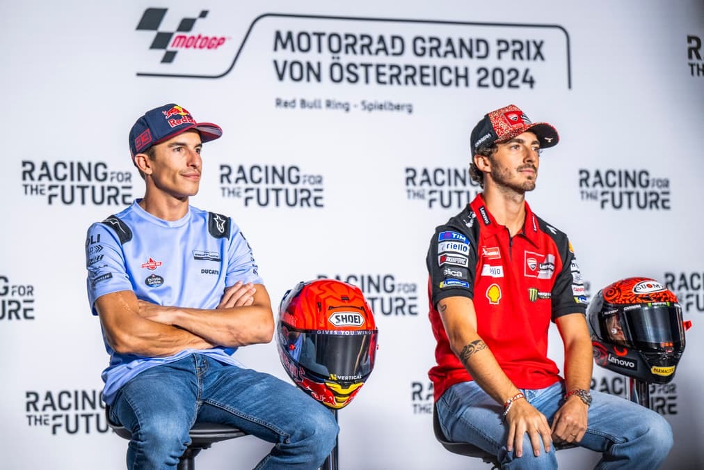 Ducati ve “rivales fortalecidos” en MotoGP y elogia a sus pilotos: “Equipo ideal”