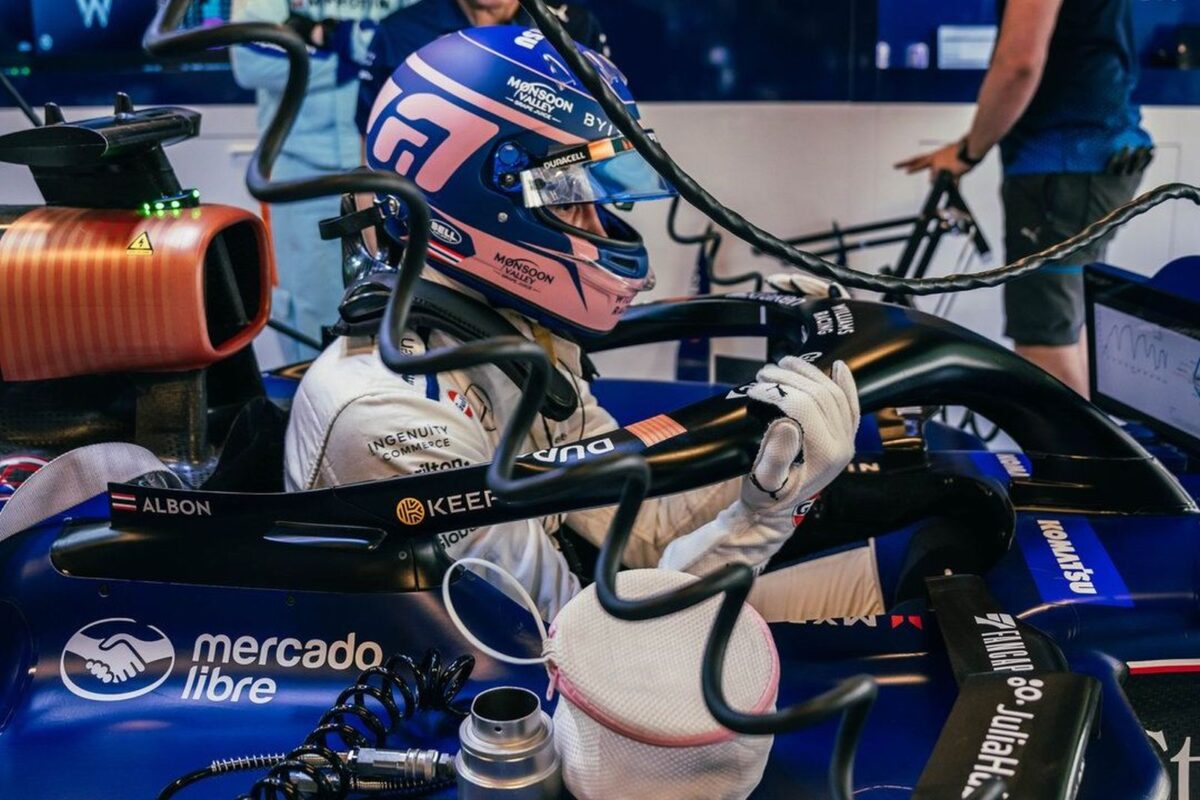 Albon revela ansiedad por la llegada de Sainz a Williams: “Dos voces serán positivas”