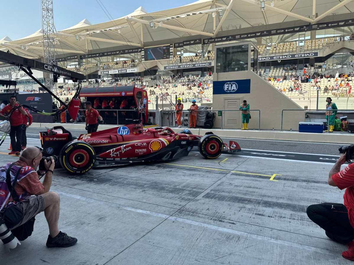 Leclerc bate Norris e comanda treino livre 1 com novatos em Abu Dhabi. Drugovich é 9º