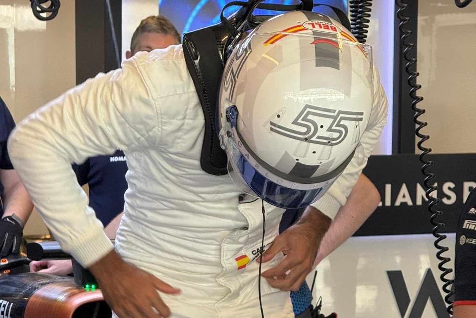 Sainz foca em criar “bom ambiente” na Williams e admite: “Sou viciado em corridas”