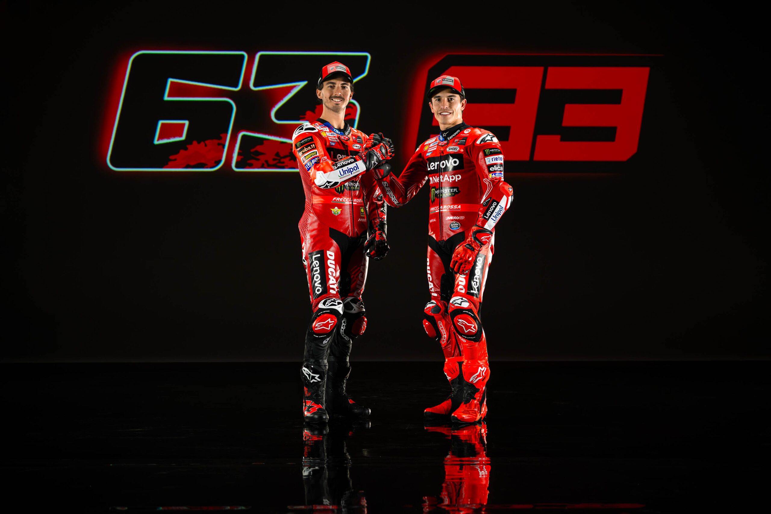 Bagnaia rechaça comparação entre Marc Márquez e Hamilton: “Ducati está equilibrada”