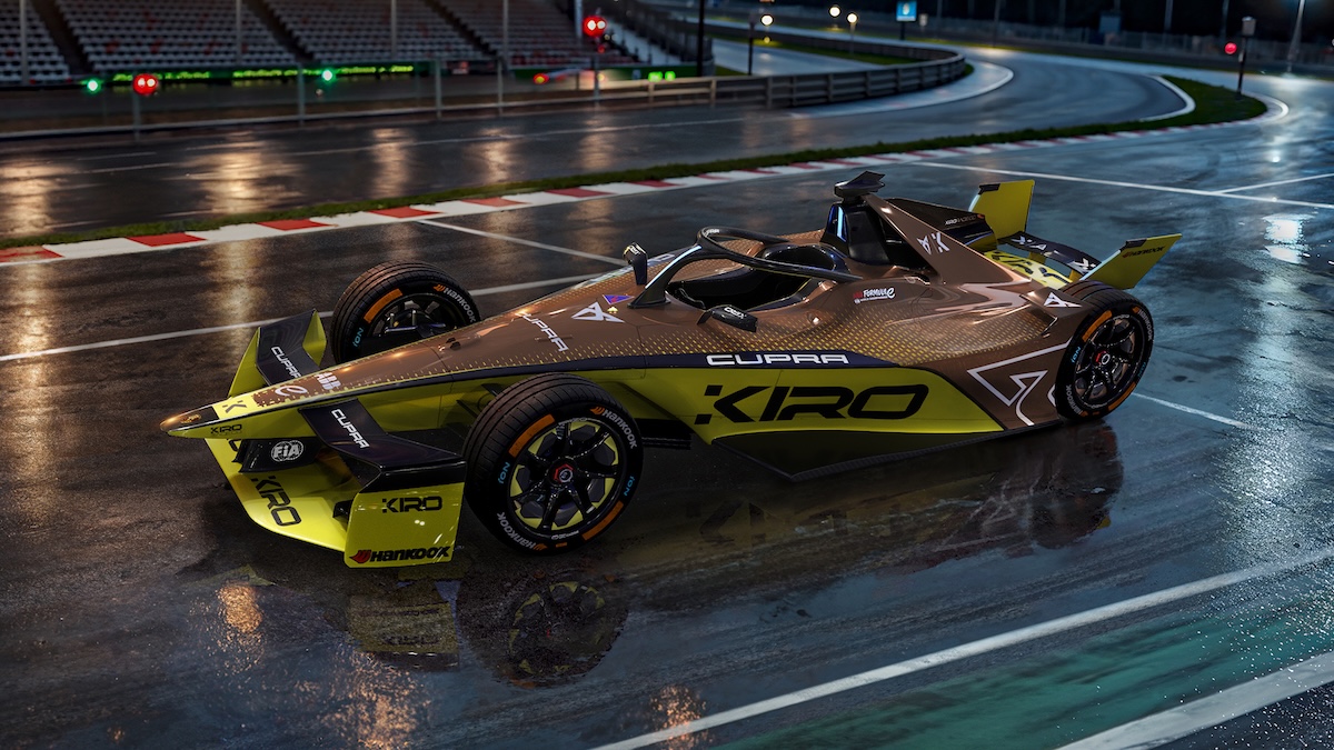 Cupra Kiro reduz amarelo após parceria e anuncia nova pintura para Fórmula E 2024/25